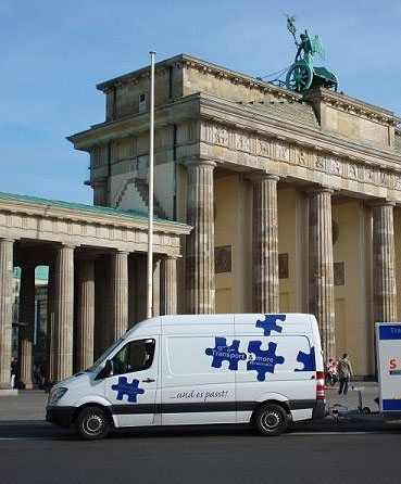Lieferwagen von Transport & more in Berlin